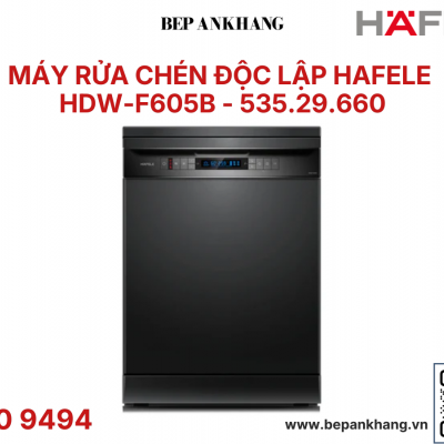Máy rửa chén bát HAFELE HDW-F605B (535.29.660) - Rửa sạch, Sấy khô